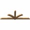 Ekena Millwork Redmond Smooth Timber Gable Bracket, Western Red Cedar, 108"W x 40"H x 3 1/2"D x 5 1/2"F, 9/12 Pitch GBW108X40X0406RED00SWR - alternate 5
